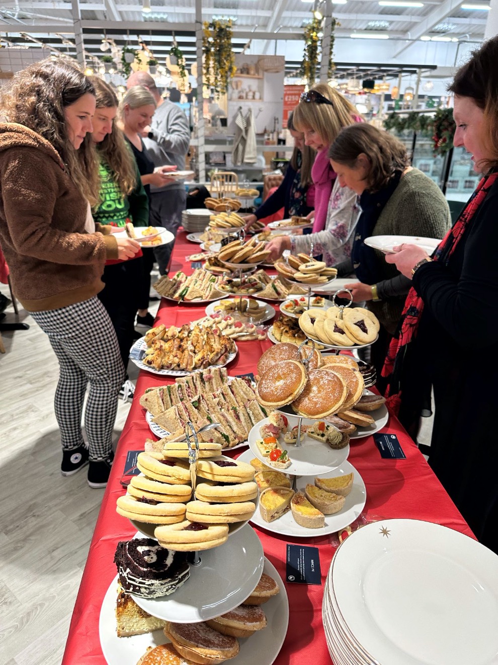 Dunelm Exeter hosts festive café event for deserving charity partners